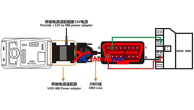 vvdi mb tool pwoer adapter